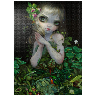 puzzleplate Green Goddess 1000 Jigsaw Puzzle