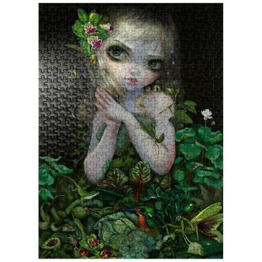 puzzleplate Green Goddess 500 Jigsaw Puzzle