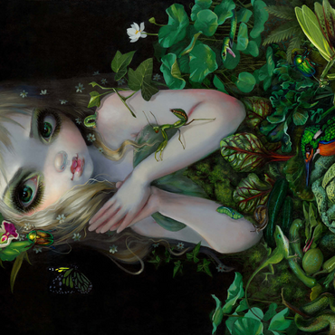 Green Goddess 500 Jigsaw Puzzle 3D Modell