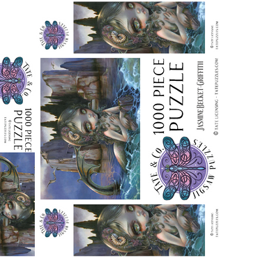 Isle of the Dead 1000 Jigsaw Puzzle box 3D Modell