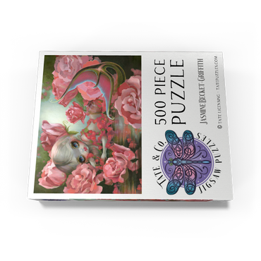 Mermaid with Roses 500 Jigsaw Puzzle box view3