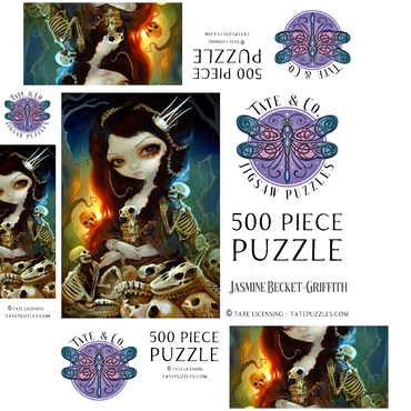 Princess of Bones 500 Jigsaw Puzzle box 3D Modell