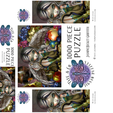 Silent Wisdom 1000 Jigsaw Puzzle box 3D Modell