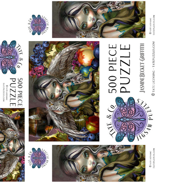 Silent Wisdom 500 Jigsaw Puzzle box 3D Modell