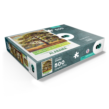 State Trees Series: Alabama, Longleaf Pine 500 Jigsaw Puzzle box view1