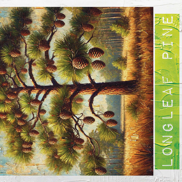 State Trees Series: Alabama, Longleaf Pine 500 Jigsaw Puzzle 3D Modell
