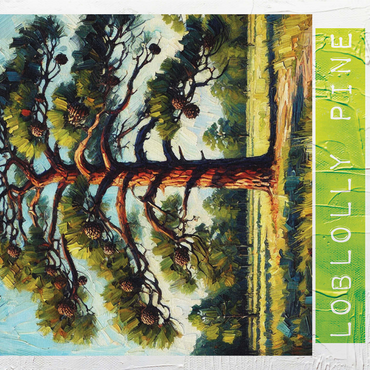 State Trees Series: Arkansas, Loblolly Pine 1000 Jigsaw Puzzle 3D Modell