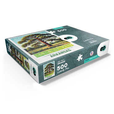 State Trees Series: Arkansas, Loblolly Pine 500 Jigsaw Puzzle box view1