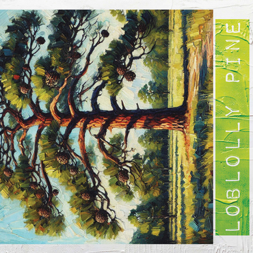 State Trees Series: Arkansas, Loblolly Pine 500 Jigsaw Puzzle 3D Modell
