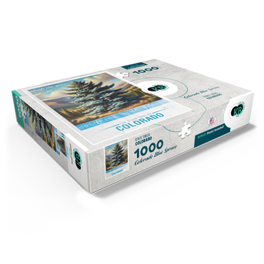 State Trees Series: Colorado, Colorado Blue Spruce 1000 Jigsaw Puzzle box view1