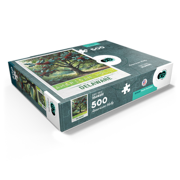 State Trees Series: Delaware, American Holly 500 Jigsaw Puzzle box view1