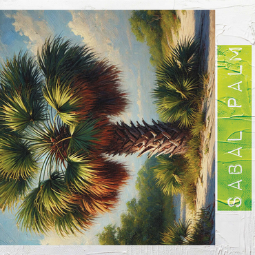 State Trees Series: Florida, Sabal Palm 1000 Jigsaw Puzzle 3D Modell