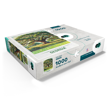 State Trees Series: Georgia, Southern Live Oak 1000 Jigsaw Puzzle box view1