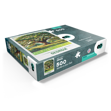 State Trees Series: Georgia, Southern Live Oak 500 Jigsaw Puzzle box view1