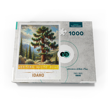 State Trees Series: Idaho, Western White Pine 1000 Jigsaw Puzzle box view3