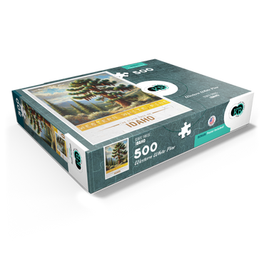 State Trees Series: Idaho, Western White Pine 500 Jigsaw Puzzle box view1