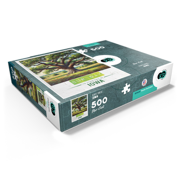 State Trees Series: Iowa, Bur Oak 500 Jigsaw Puzzle box view1