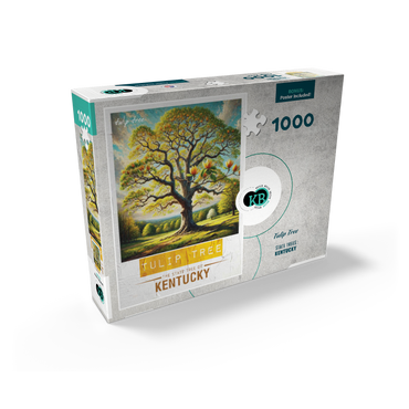 State Trees Series: Kentucky, Tulip Tree 1000 Jigsaw Puzzle box view2
