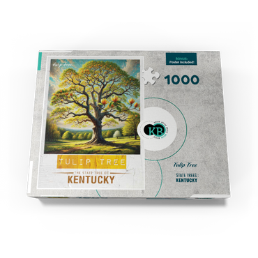State Trees Series: Kentucky, Tulip Tree 1000 Jigsaw Puzzle box view3