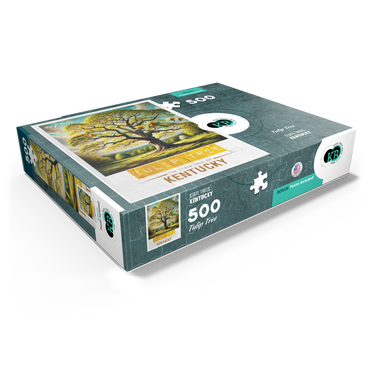 State Trees Series: Kentucky, Tulip Tree 500 Jigsaw Puzzle box view1