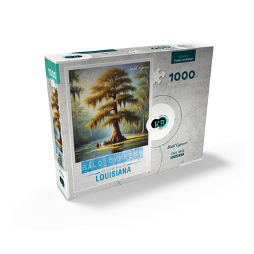 State Trees Series: Louisiana, Bald Cypress 1000 Jigsaw Puzzle box view2