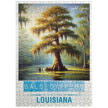 puzzleplate State Trees Series: Louisiana, Bald Cypress 500 Jigsaw Puzzle
