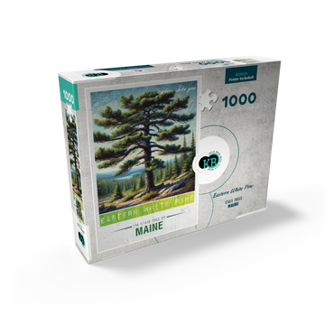 State Trees Series: Maine, Eastern White Pine 1000 Jigsaw Puzzle box view2