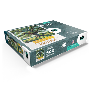 State Trees Series: Maryland, White Oak 500 Jigsaw Puzzle box view1