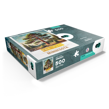 State Trees Series: Minnesota, Red Pine 500 Jigsaw Puzzle box view1