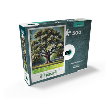 State Trees Series: Mississippi, Southern Magnolia 500 Jigsaw Puzzle box view2