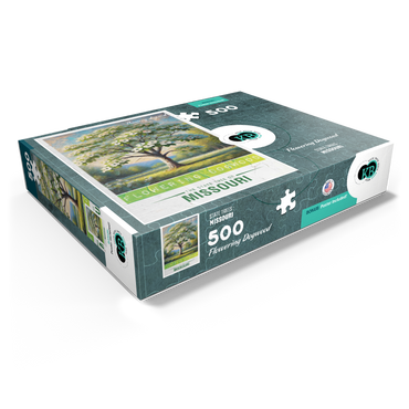 State Trees Series: Missouri, Flowering Dogwood 500 Jigsaw Puzzle box view1
