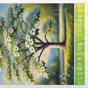 State Trees Series: Missouri, Flowering Dogwood 500 Jigsaw Puzzle 3D Modell
