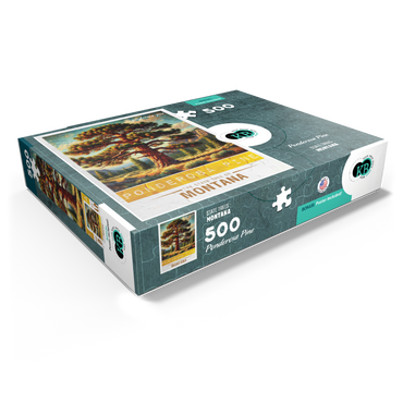 State Trees Series: Montana, Ponderosa Pine 500 Jigsaw Puzzle box view1