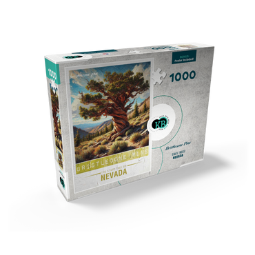 State Trees Series: Nevada, Bristlecone Pine 1000 Jigsaw Puzzle box view2