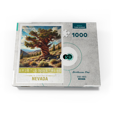 State Trees Series: Nevada, Bristlecone Pine 1000 Jigsaw Puzzle box view3