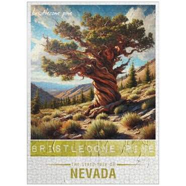 puzzleplate State Trees Series: Nevada, Bristlecone Pine 1000 Jigsaw Puzzle