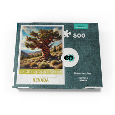 State Trees Series: Nevada, Bristlecone Pine 500 Jigsaw Puzzle box view3