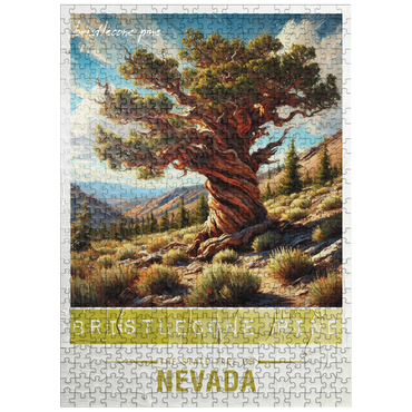 puzzleplate State Trees Series: Nevada, Bristlecone Pine 500 Jigsaw Puzzle