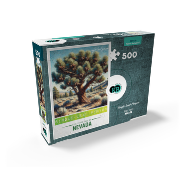 State Trees Series: Nevada, Single-Leaf Pinyon 500 Jigsaw Puzzle box view2