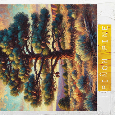 State Trees Series: New Mexico, Piñon Pine 500 Jigsaw Puzzle 3D Modell