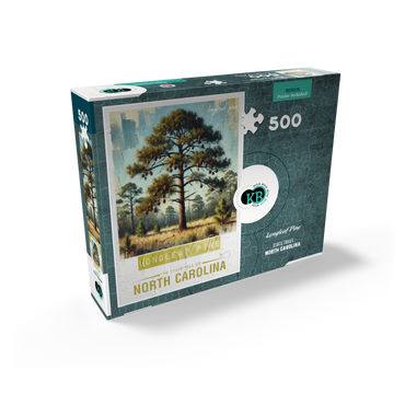 State Trees Series: North Carolina, Longleaf Pine 500 Jigsaw Puzzle box view2