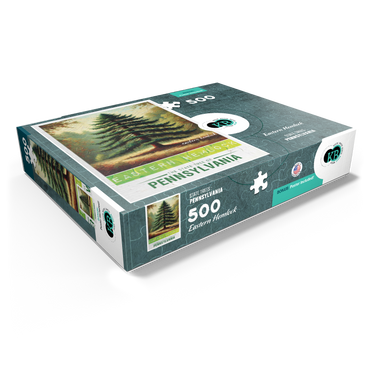 State Trees Series: Pennsylvania, Eastern Hemlock 500 Jigsaw Puzzle box view1