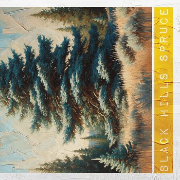 State Trees Series: South Dakota, Black Hills Spruce 1000 Jigsaw Puzzle 3D Modell