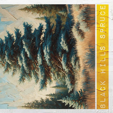 State Trees Series: South Dakota, Black Hills Spruce 500 Jigsaw Puzzle 3D Modell