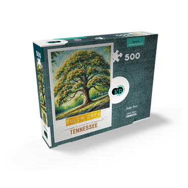 State Trees Series: Tennessee, Tulip Tree 500 Jigsaw Puzzle box view2
