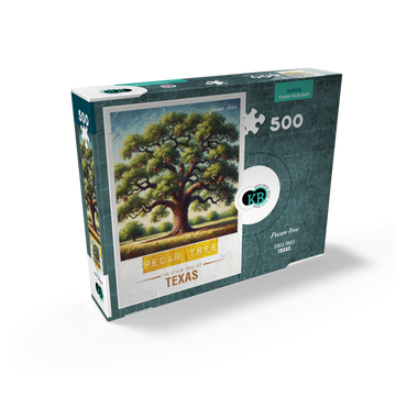 State Trees Series: Texas, Pecan Tree 500 Jigsaw Puzzle box view2
