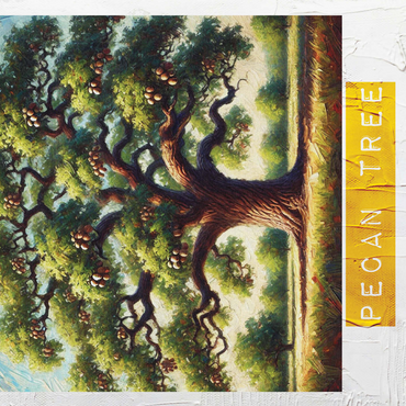 State Trees Series: Texas, Pecan Tree 500 Jigsaw Puzzle 3D Modell