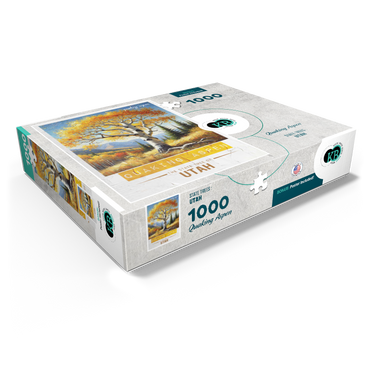 State Trees Series: Utah, Quaking Aspen 1000 Jigsaw Puzzle box view1
