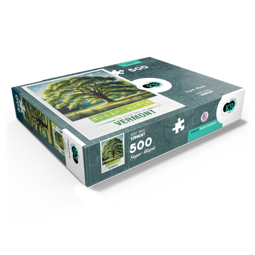 State Trees Series: Vermont, Sugar Maple 500 Jigsaw Puzzle box view1