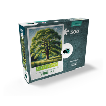 State Trees Series: Vermont, Sugar Maple 500 Jigsaw Puzzle box view2